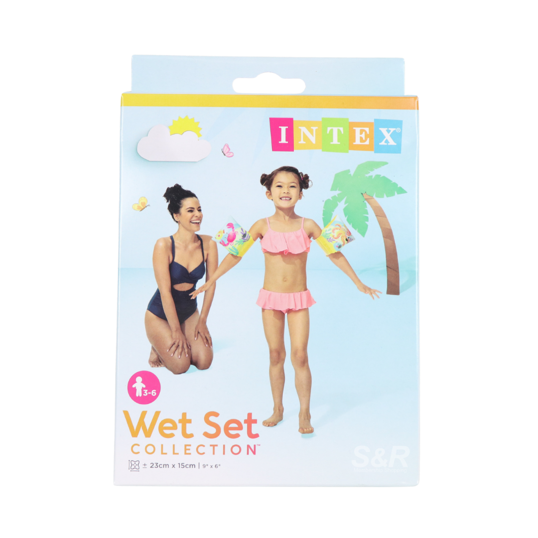 Intex Tropical Arm Band Wet Set Collection 3 to 6 years old